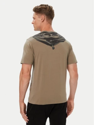 C.P. Company T-Shirt 21CMTS725A005100W Beżowy Regular Fit
