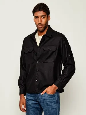 C.P. Company Wełniana koszula | Relaxed fit