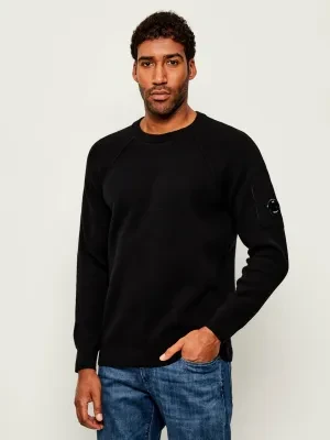 C.P. Company Wełniany sweter | Regular Fit