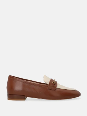 Eleganckie mokasyny damskie z gładkiej skóry naturalnej C008LEBCOBM066 Venezia