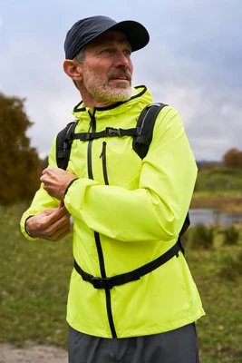 Cadence męska wodoodporna kurtka sportowa - Bright Yellow Mountain Warehouse