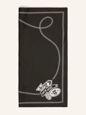 Café Du Cycliste Jedwabna Chustka schwarz CAFÉ DU CYCLISTE