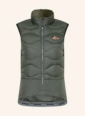 Café Du Cycliste Kamizelka Rowerowa Alexia grau CAFÉ DU CYCLISTE