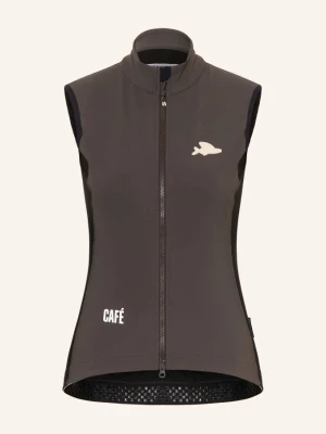 Café Du Cycliste Kamizelka Rowerowa Softshell Sibille schwarz