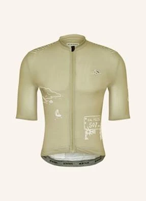 Café Du Cycliste Koszulka Kolarska Eze beige CAFÉ DU CYCLISTE