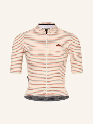 Café Du Cycliste Koszulka Kolarska Romy beige CAFÉ DU CYCLISTE