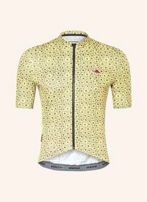Café Du Cycliste Koszulka Rowerowa Fleurette gelb CAFÉ DU CYCLISTE