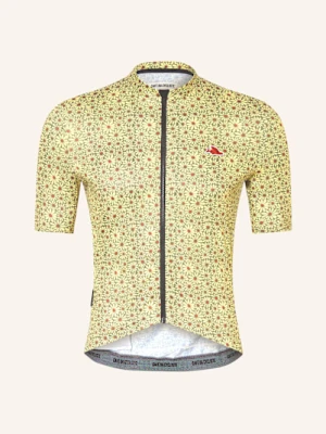 Café Du Cycliste Koszulka Rowerowa Fleurette gelb CAFÉ DU CYCLISTE