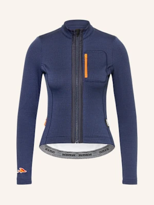 Café Du Cycliste Koszulka Rowerowa Lorenne blau CAFÉ DU CYCLISTE