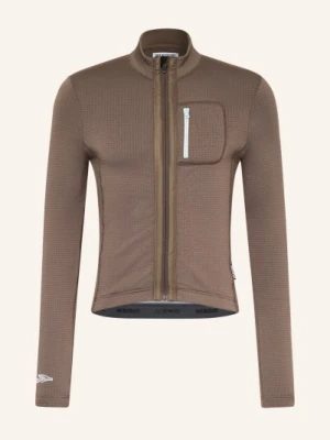 Café Du Cycliste Koszulka Rowerowa Termo Lorenne braun CAFÉ DU CYCLISTE