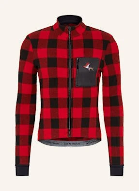 Café Du Cycliste Koszulka Rowerowa Z Polaru Solange rot CAFÉ DU CYCLISTE