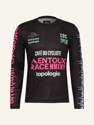 Café Du Cycliste Koszulka Z Długim Rękawem Ambre Topologie schwarz czarny