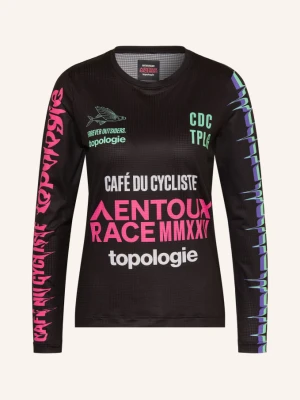 Café Du Cycliste Koszulka Z Długim Rękawem Ambre Topologie schwarz czarny