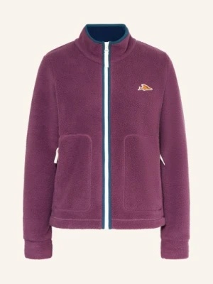 Café Du Cycliste Kurtka Polarowa Domitille lila CAFÉ DU CYCLISTE