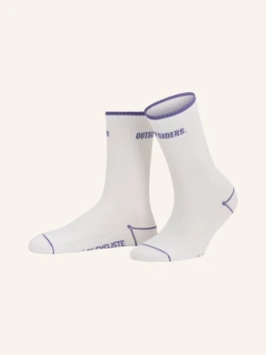 Café Du Cycliste Skarpety Rowerowe Motto Summer weiss CAFÉ DU CYCLISTE