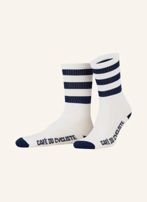 Café Du Cycliste Skarpety Rowerowe Skate weiss CAFÉ DU CYCLISTE
