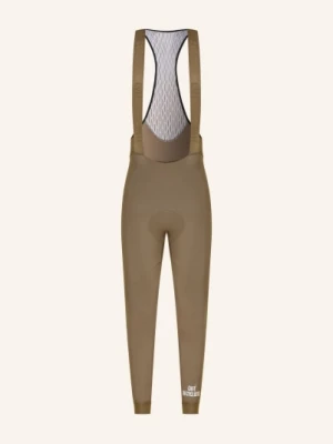 Café Du Cycliste Spodenki Kolarskie Marie Z Szelkami I Wyściełaną Wkładką braun CAFÉ DU CYCLISTE