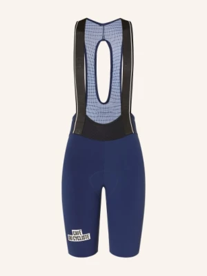 Café Du Cycliste Spodnie Rowerowe Victoire Z Ramiączkami I Wyściełaną Wkładką blau CAFÉ DU CYCLISTE