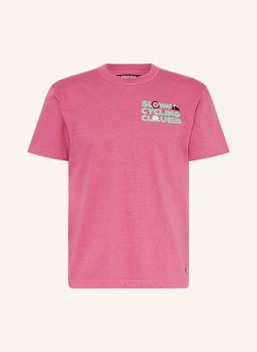 Café Du Cycliste T-Shirt Lugny pink CAFÉ DU CYCLISTE