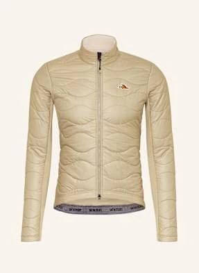 Café Du Cycliste Termiczna Kurtka Kolarska Albertine beige CAFÉ DU CYCLISTE