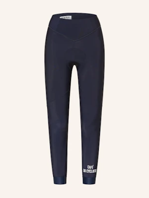 Café Du Cycliste Termiczne Spodenki Kolarskie Theresa Z Wyściełaną Wkładką blau CAFÉ DU CYCLISTE