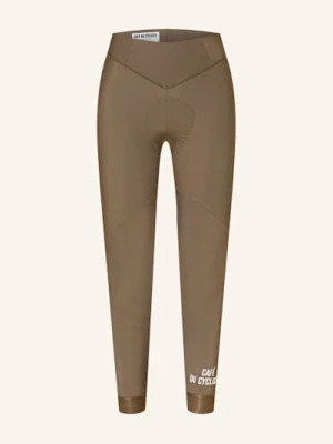 Café Du Cycliste Termiczne Spodenki Kolarskie Theresa Z Wyściełaną Wkładką braun CAFÉ DU CYCLISTE