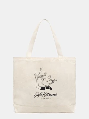 Café Kitsuné Barista Fox torba materiałowa bawełniana damska