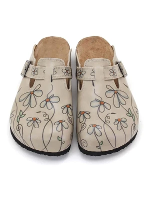 Calceo Chodaki w kolorze beżowym rozmiar: 41