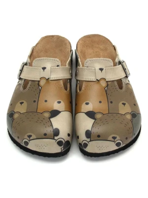 Calceo Chodaki w kolorze brązowym rozmiar: 36