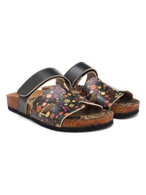 Calceo Klapki w kolorze czarnym rozmiar: 38