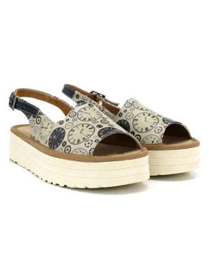 Calceo Sandały w kolorze beżowym rozmiar: 38