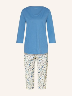 Calida Piżama 3/4 Flower Nights weiss