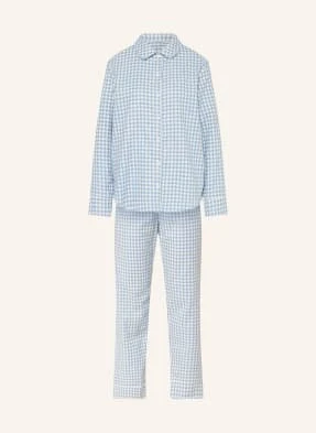 Calida Piżama Flannel Dreams Z Flaneli blau