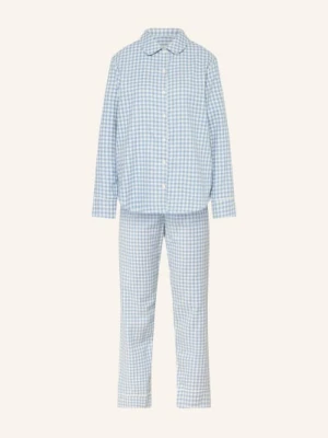 Calida Piżama Flannel Dreams Z Flaneli blau