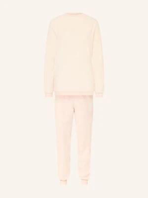 Calida Piżama Soft Dreams Z Materiału Frotte rosa