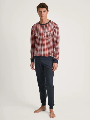 Calida Piżama w kolorze czerwono-granatowym rozmiar: L