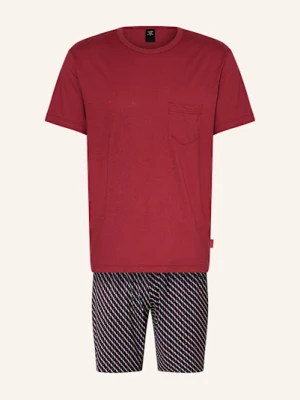 Calida Piżama Z Szortami Relax Imprint rot