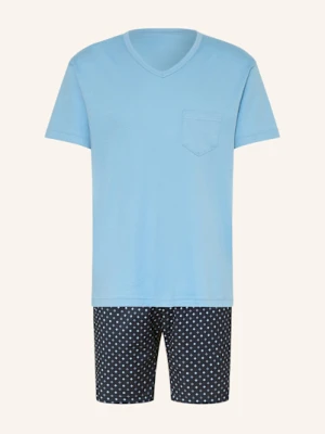 Calida Piżama Z Szortami Relax Streamline blau