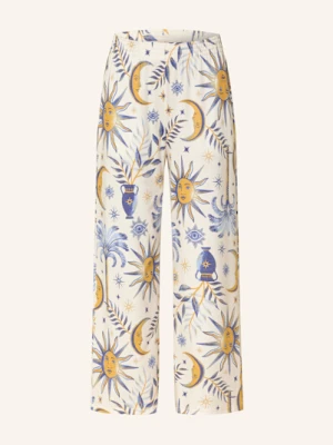 Calida Spodnie Od Piżamy 7/8 Favourites Magic weiss