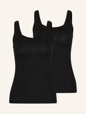 Calida Top Benefit Women, 2 Szt. schwarz