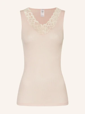 Calida Top Silky Wool Joy Z Wełny Merino, Z Dodatkiem Jedwabiu rosa