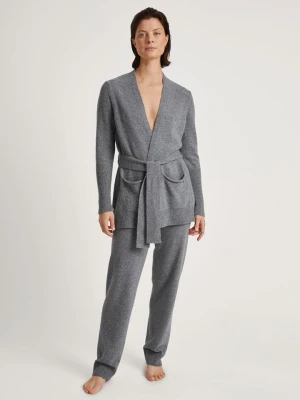 Calida Wełniany kardigan w kolorze szarym rozmiar: S