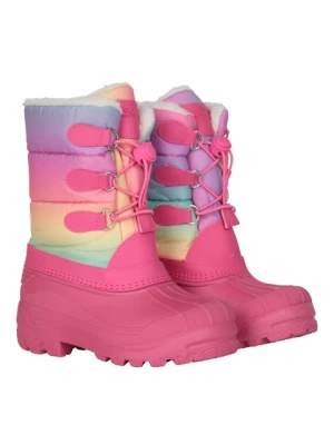 Calgary Junior Adaptive Snow Boots - Navy Mountain Warehouse