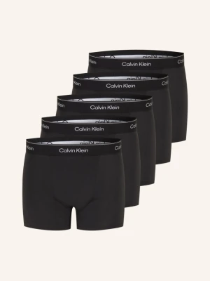 Calvin Klein 5-Pak Bokserek Icon schwarz