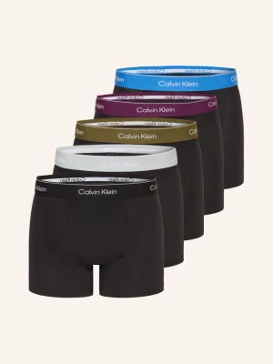 Calvin Klein 5-Pak Bokserek Icon schwarz