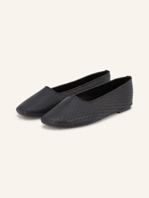 Calvin Klein Baleriny Oblique schwarz