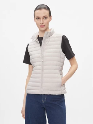 Calvin Klein Bezrękawnik Packable Super Lw Padded Vest K20K206325 Beżowy Slim Fit