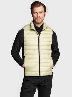 Calvin Klein Bezrękawnik Side Logo K10K108292 Zielony Regular Fit