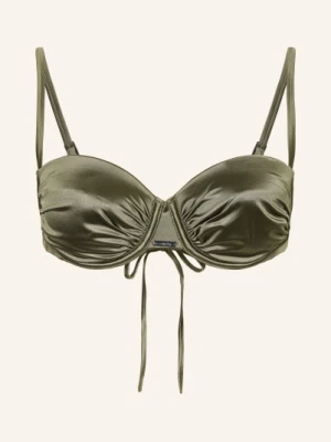 Calvin Klein Biustonosz Bikini Z Fiszbinami Ck Shine gruen