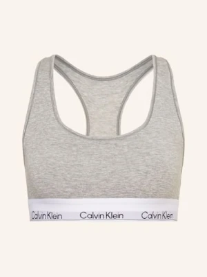 Calvin Klein Biustonosz Bustier Icon Cotton Modal grau